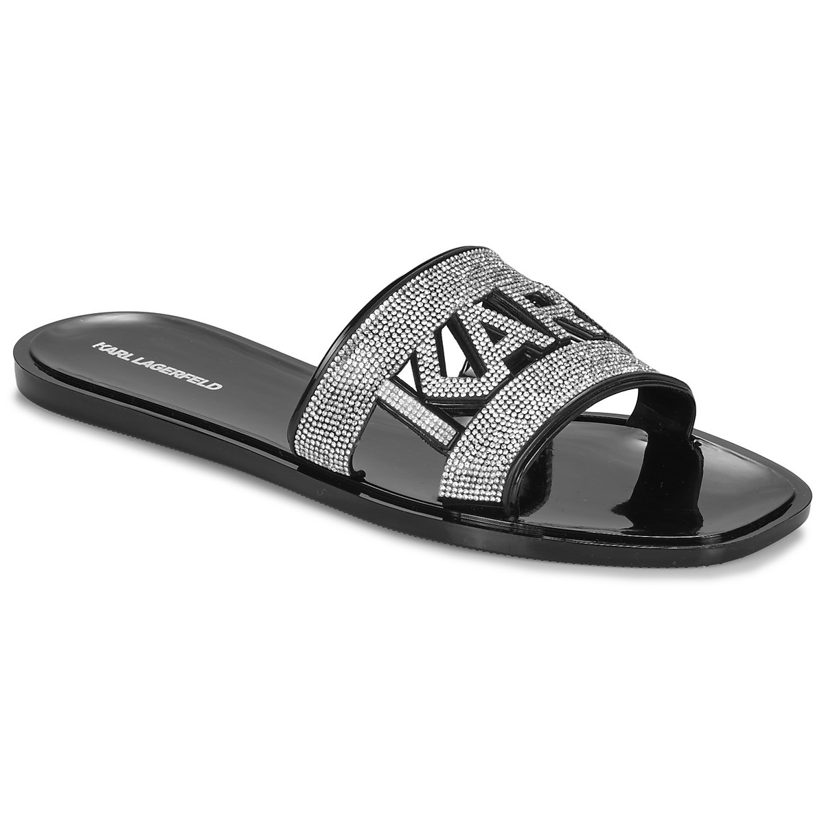 Karl Lagerfeld  JELLY III Sparkle Cut-Out  Černá