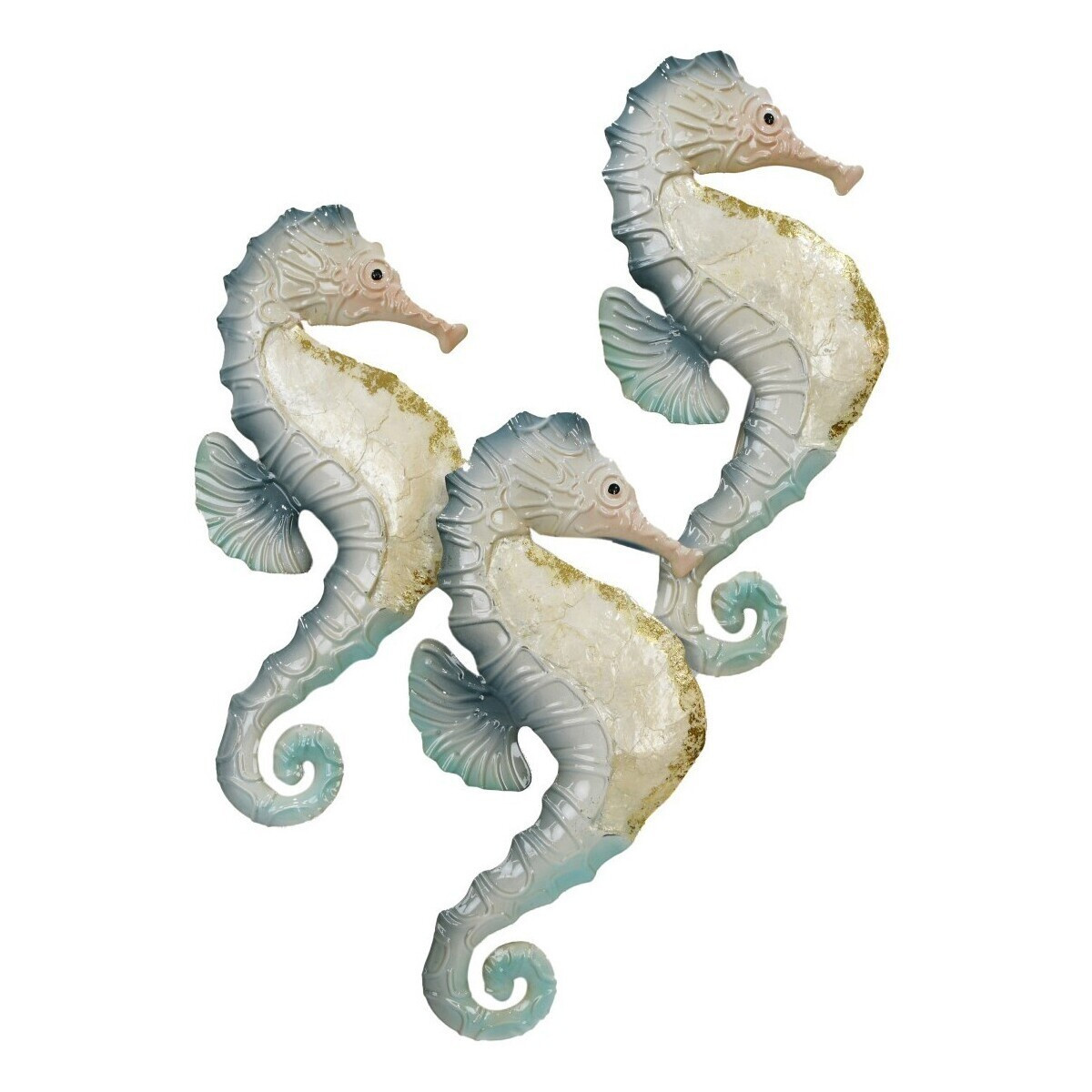 Signes Grimalt  Mořský Koník Na Zeď Ornament  Modrá