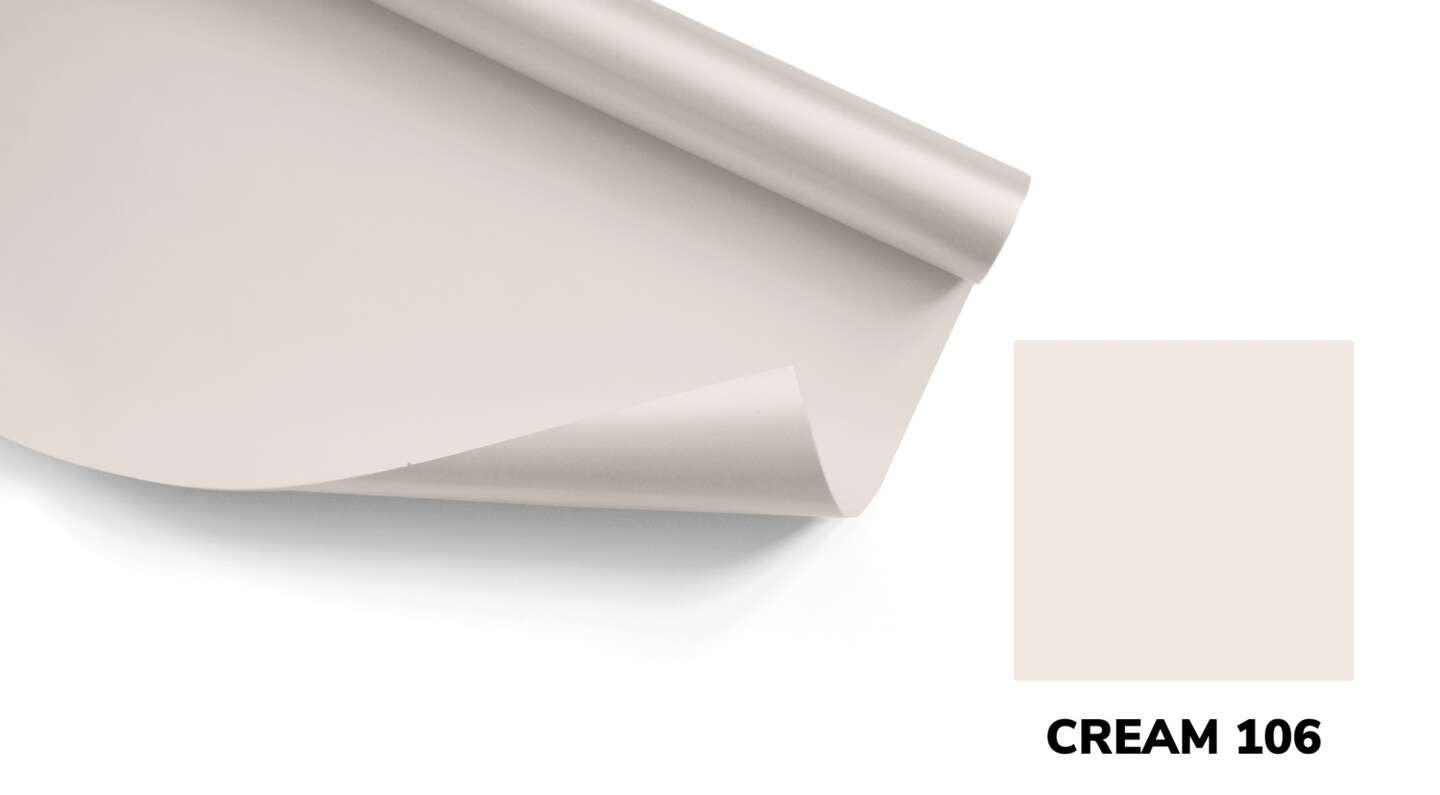 BD Backgrounds papírové pozadí 1,35 x 11 m Cream