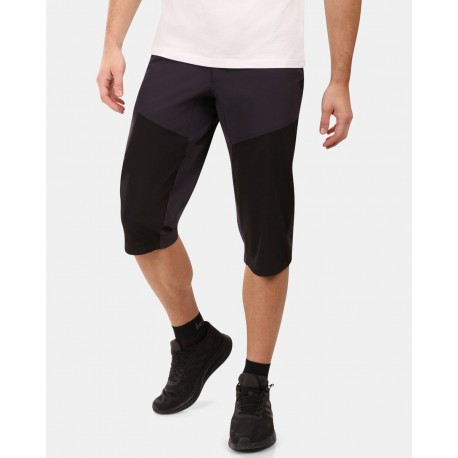 Kilpi Olpra-M černá YM0406KIBLK pánské lehké turistické 3/4 outdoorové kalhoty DWR XL