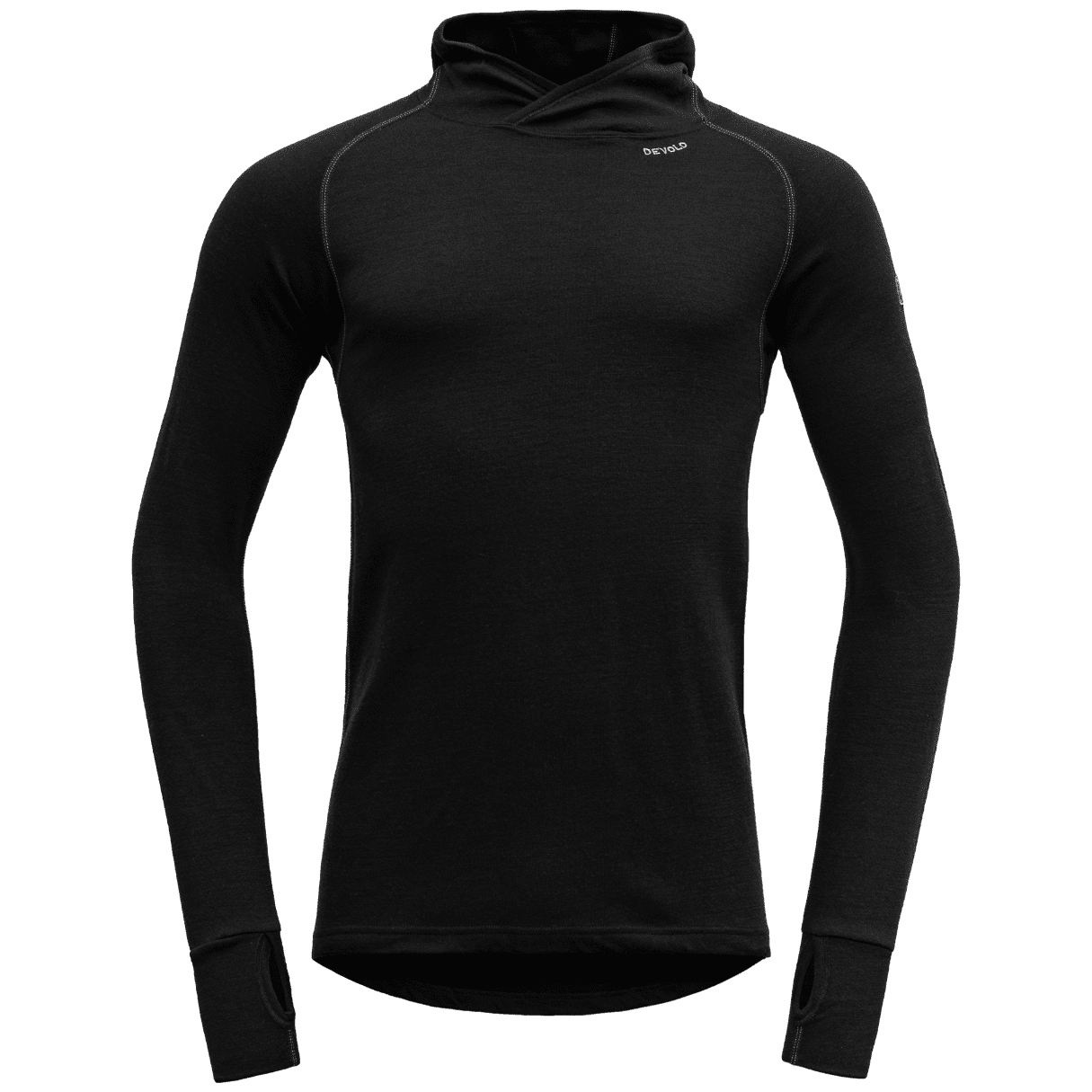 Pánská funkční mikina Devold Expedition Merino 235 Hoodie Man Velikost: M / Barva: černá