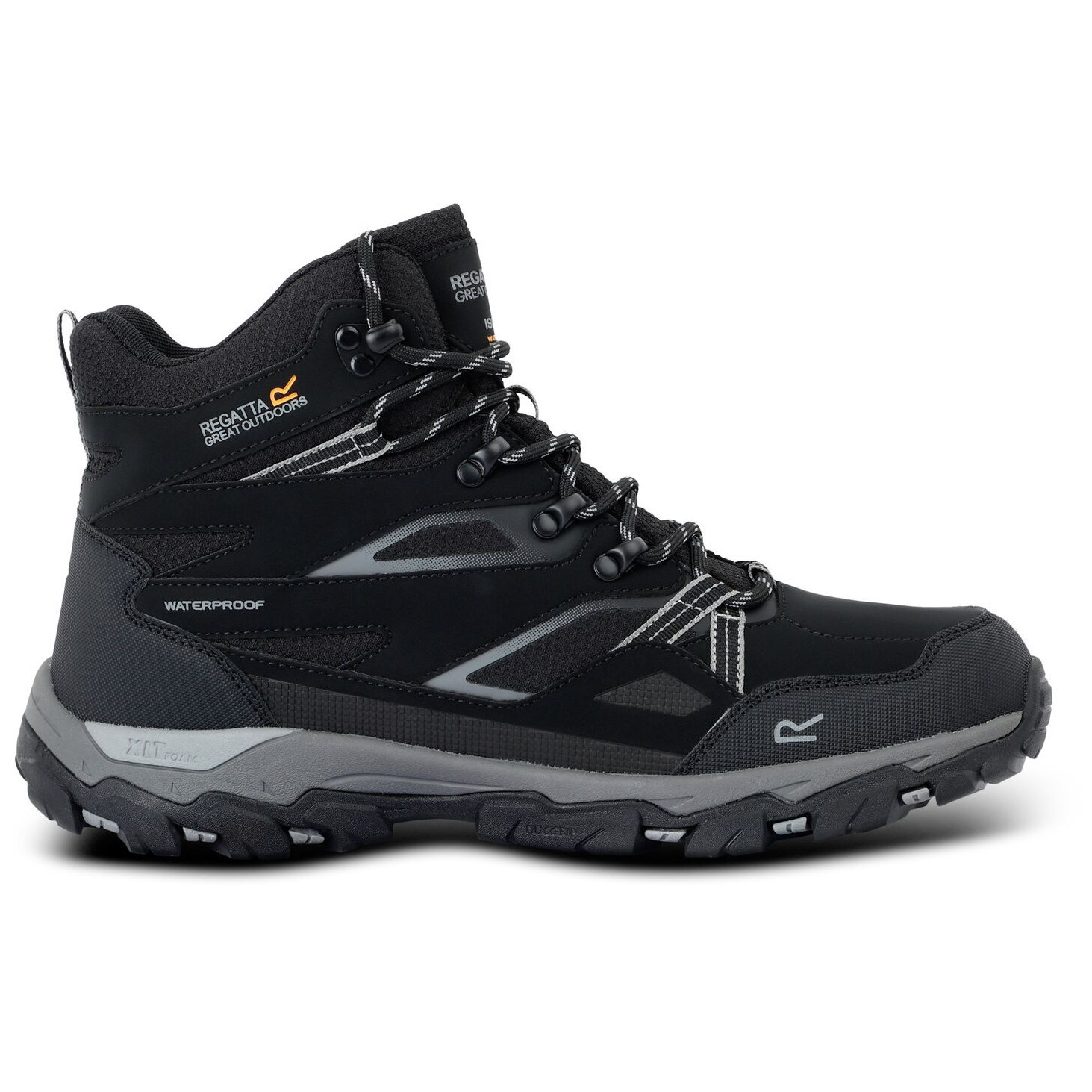 Pánské boty Regatta Holcombe III Boot Velikost bot (EU): 43 / Barva: černá