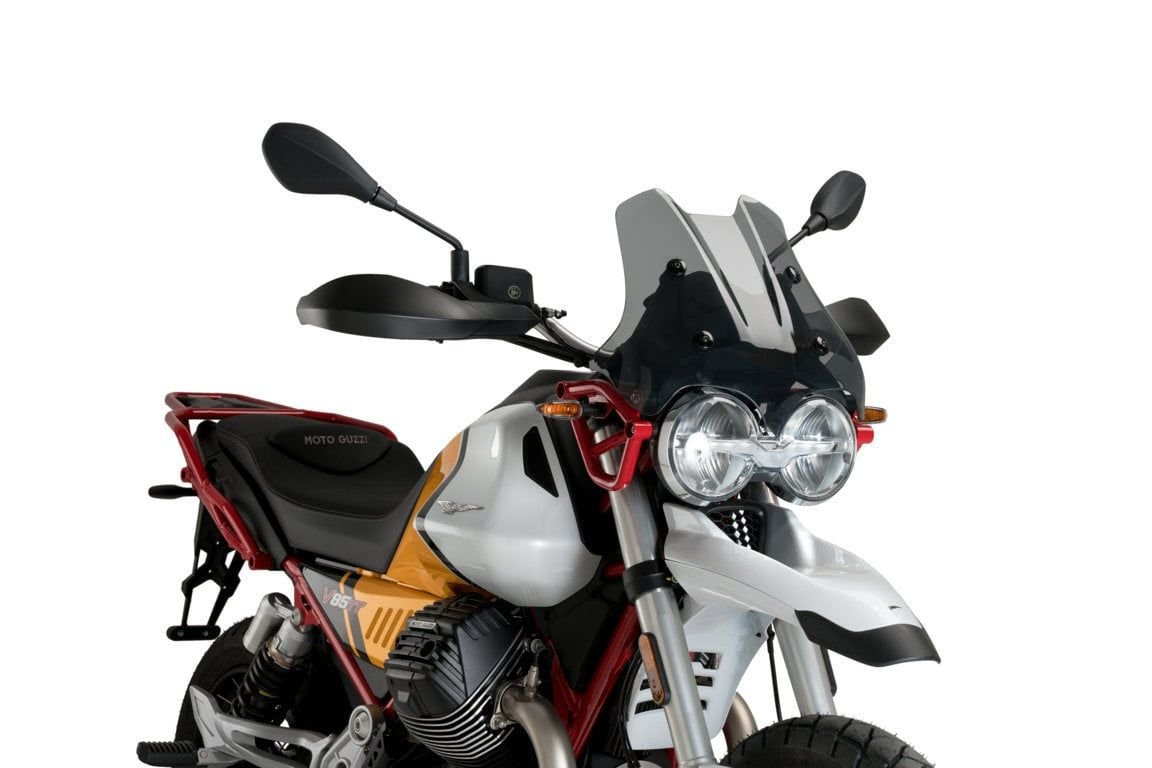 Puig 21442 TOURING s deflektorem Moto Guzzi V85 TT (19-25) Čirá (W)
