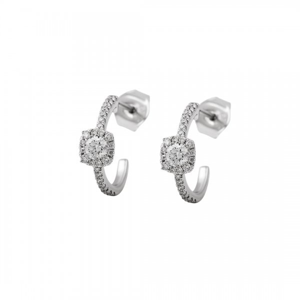 Náušnice s brilianty 334-430-022314 1.95g