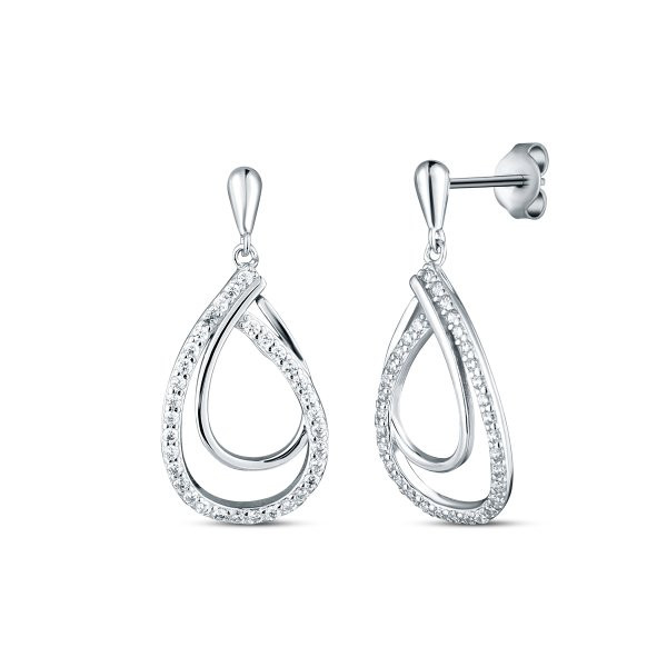 Náušnice se syntetickými kameny 136-927-1937E2-0000