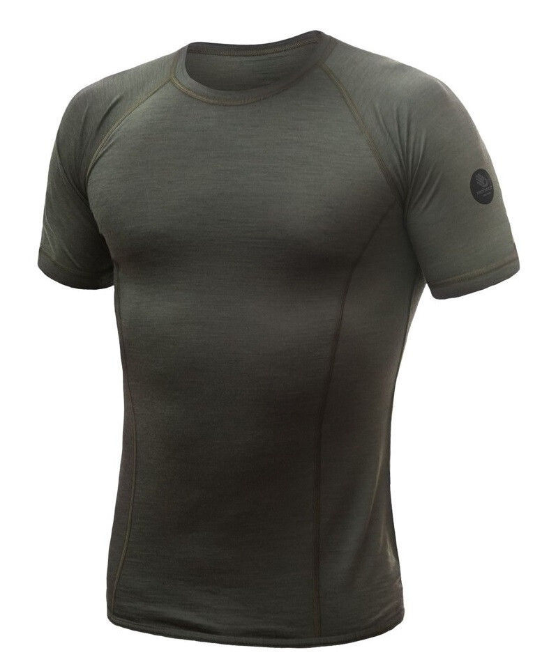 SENSOR MERINO AIR pánské triko kr.rukáv olive green 23200005-01 Velikost: XL