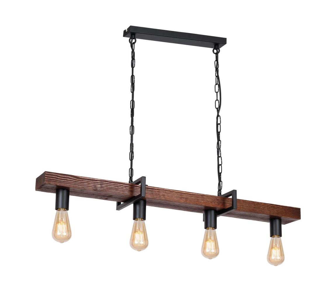 Lustr na řetězu HARD 4xE27/60W/230V