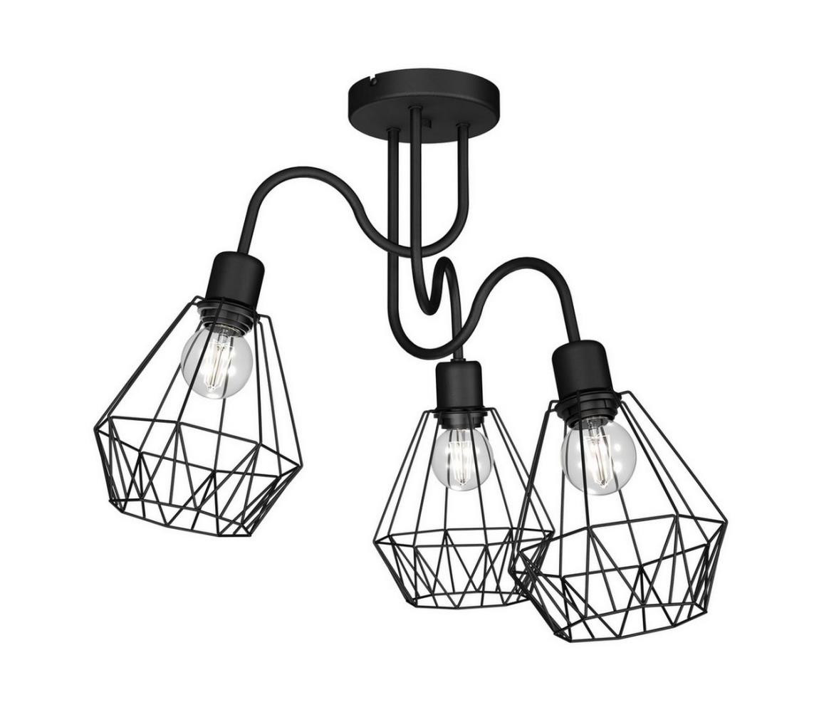 Přisazený lustr BERGEN 3xE27/60W/230V