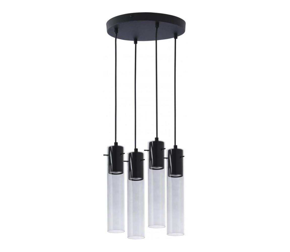 Lustr na lanku LOOK GRAPHITE 4xGU10/50W/230V