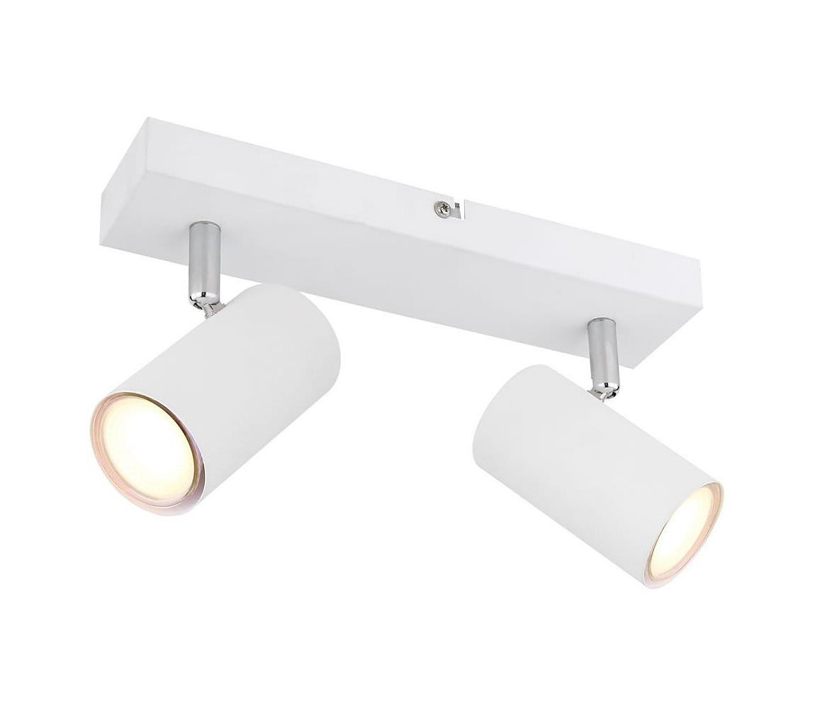 Globo Globo 57911-2W - Bodové svítidlo ROBBY 2xGU10/35W/230V bílá