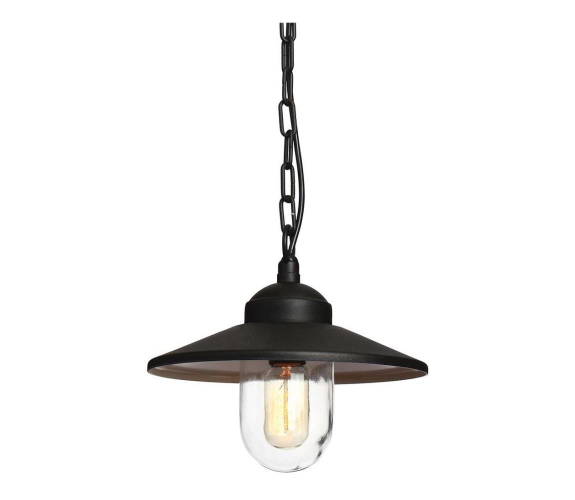 Elstead Elstead KLAMPENBORG8-BK-Venkovní lustr na řetězu KLAMPENBORG 1xE27/60W/230V IP44