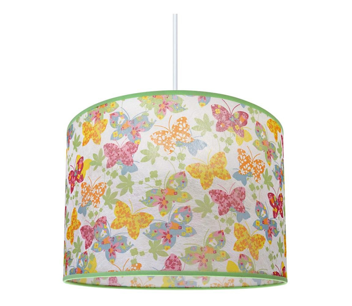 Dětský lustr BUTTERFLY 1xE27/60W/230V