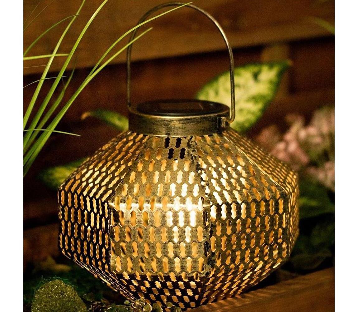 LED Solární svítidlo LAURA 1xE27/1,2V IP44