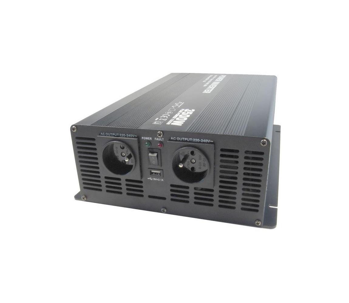 Měnič napětí 3500W/12/230V
