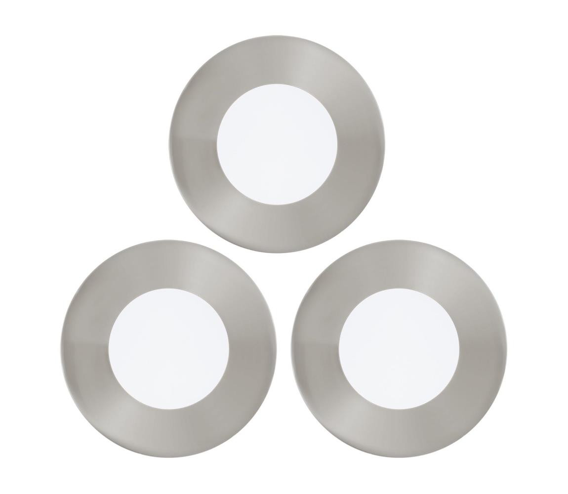 Eglo Eglo 94734 - SADA 3x LED Podhledové svítidlo FUEVA 1xLED/2,7W/230V