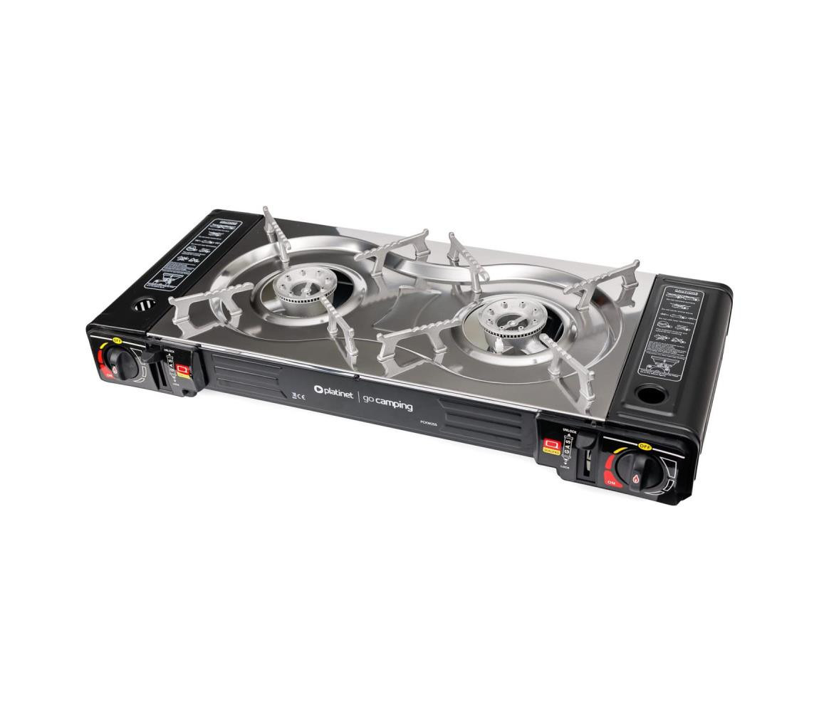Kempingový vařič 2 hořáky