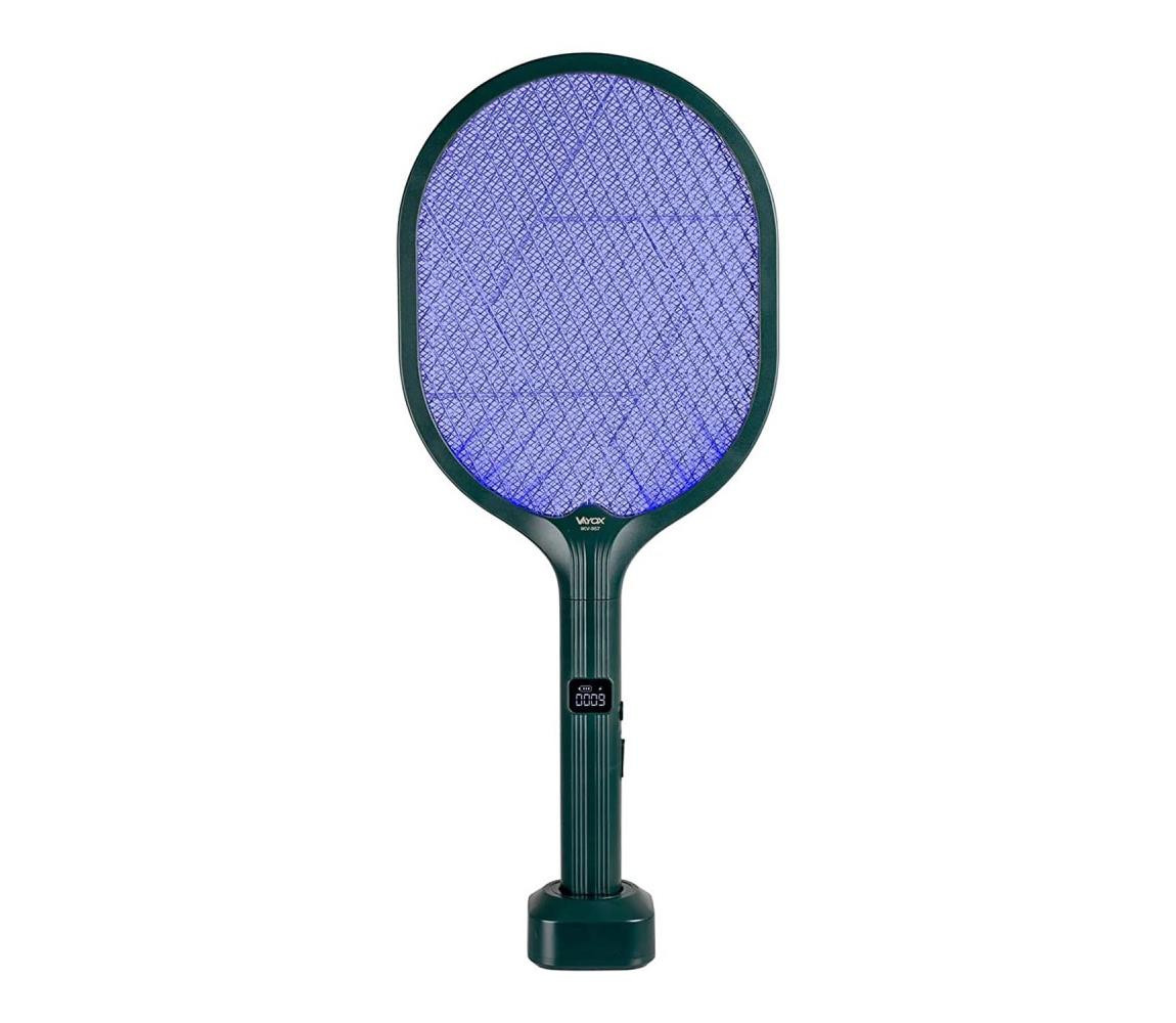 Vayox LED Elektrický lapač hmyzu 2v1 s LCD displejem 1200 mAh/5V zelená