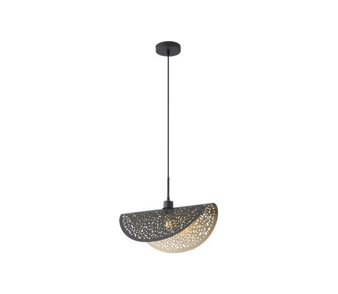 Eurolamp Lustr na lanku 1xE27/15W/230V černá