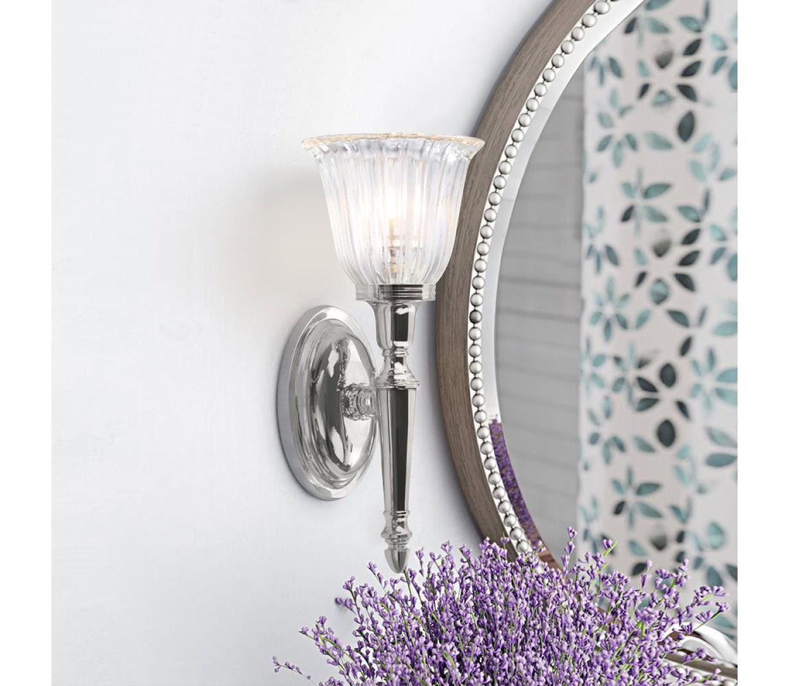 Elstead Elstead BATH-DRYDEN1-PC - LED Koupelnové svítidlo DRYDEN 1xG9/3W/230V IP44