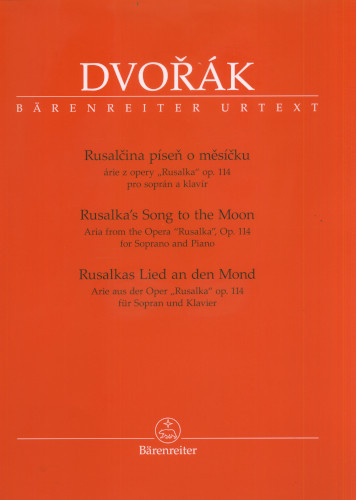 Rusalčina píseň o měsíčku soprán | DVOŘÁK, Antonín