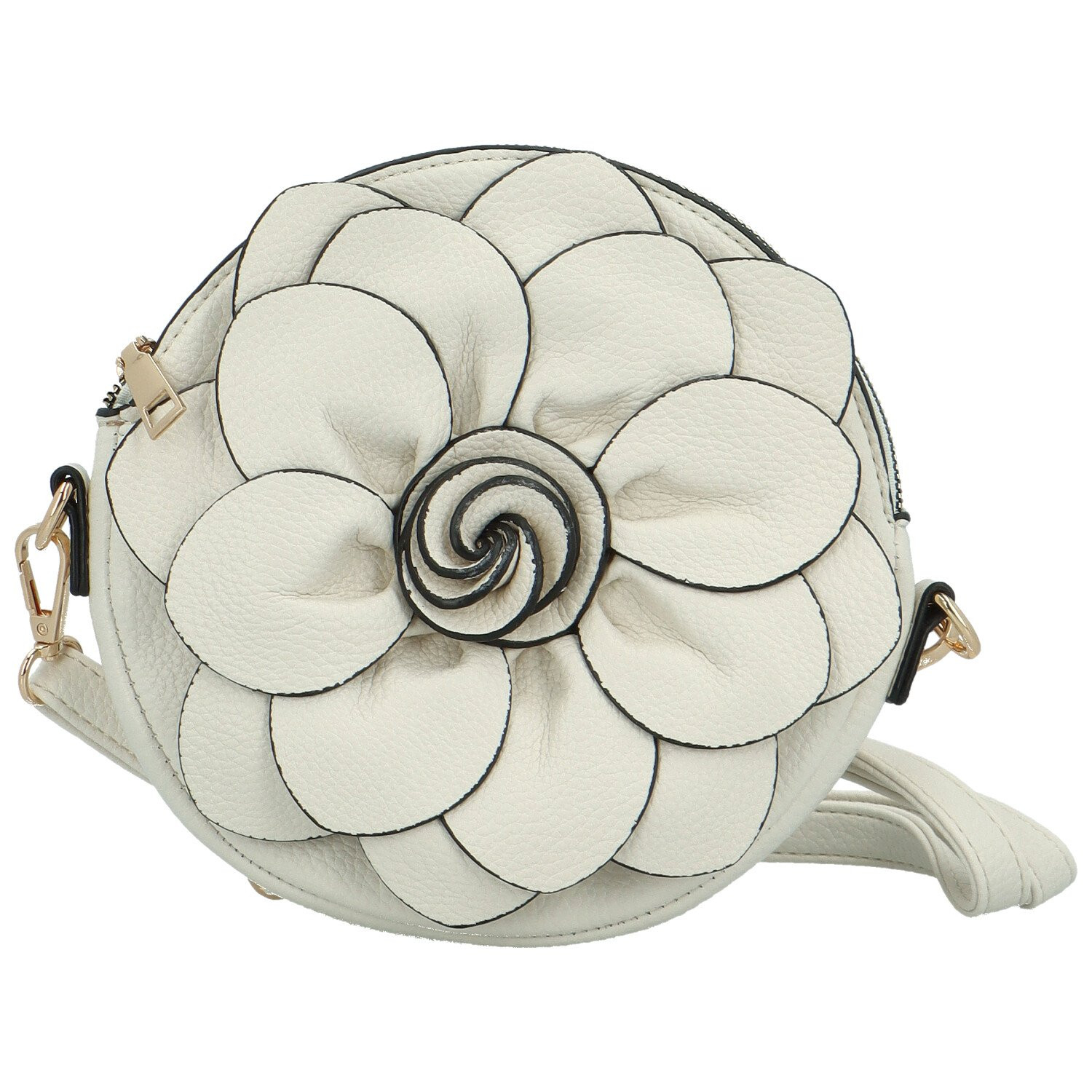 Dámská crossbody kabelka krémová - MaxFly Uragia new krémová