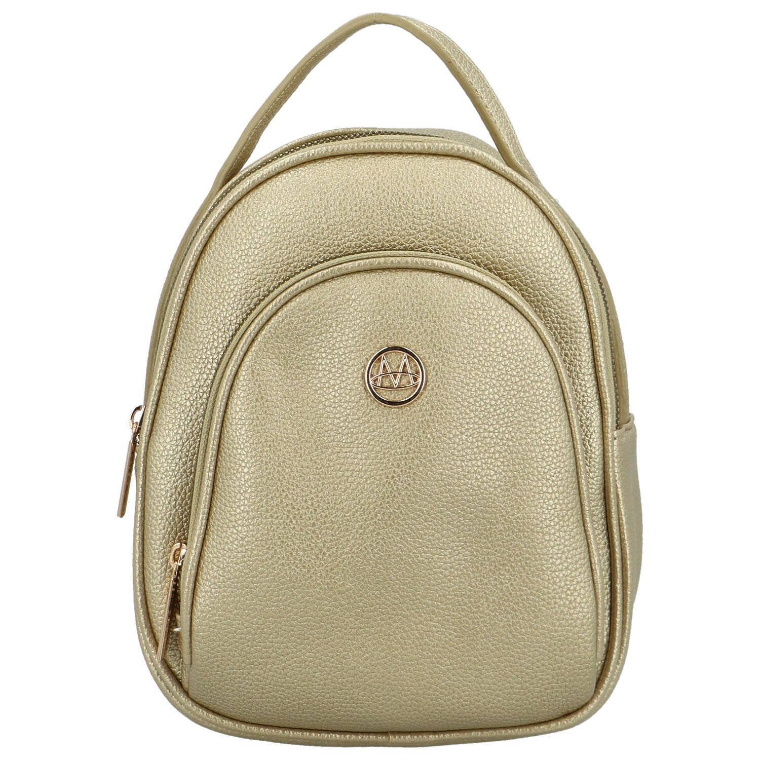 Dámský kabelko/batůžek stříbrný - Maria C Giovanni stříbrná