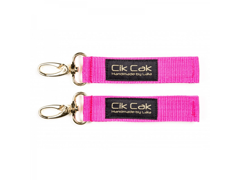 Cik Cak Úchyty na kočárek tm. Růžová zlato