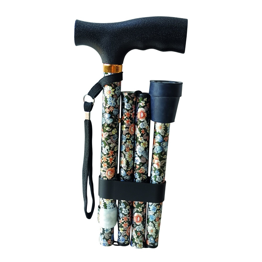 DMA Duralová hůl skládací Barva: maskovací zelená