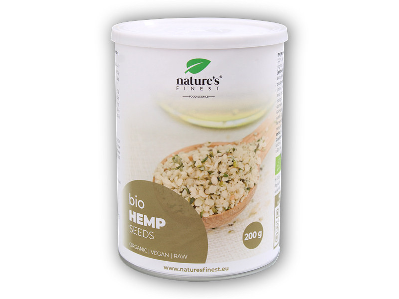 Nature's Finest Hemp Seeds BIO 200g