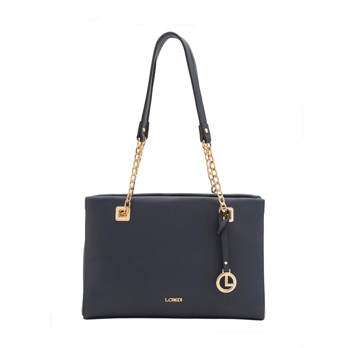 L.credi dámská stylová kabelka - tmavomodrá - One size