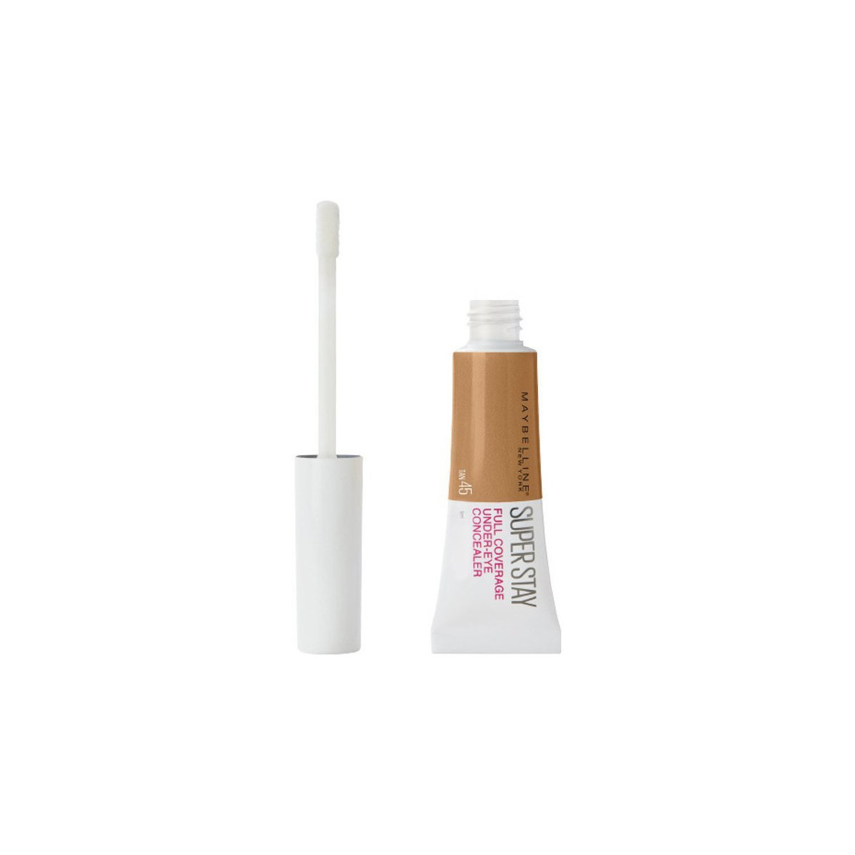Maybelline New York  Super Stay High Coverage Liquid Concealer - 45 Tan  Hnědá