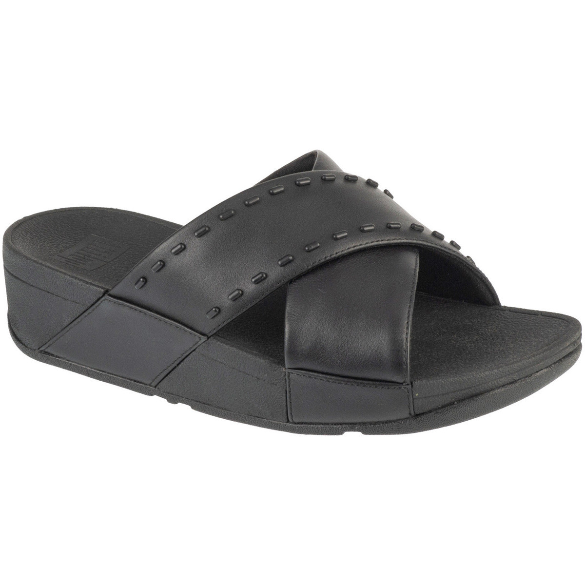 FitFlop  Lulu Rubber-Stud  Černá