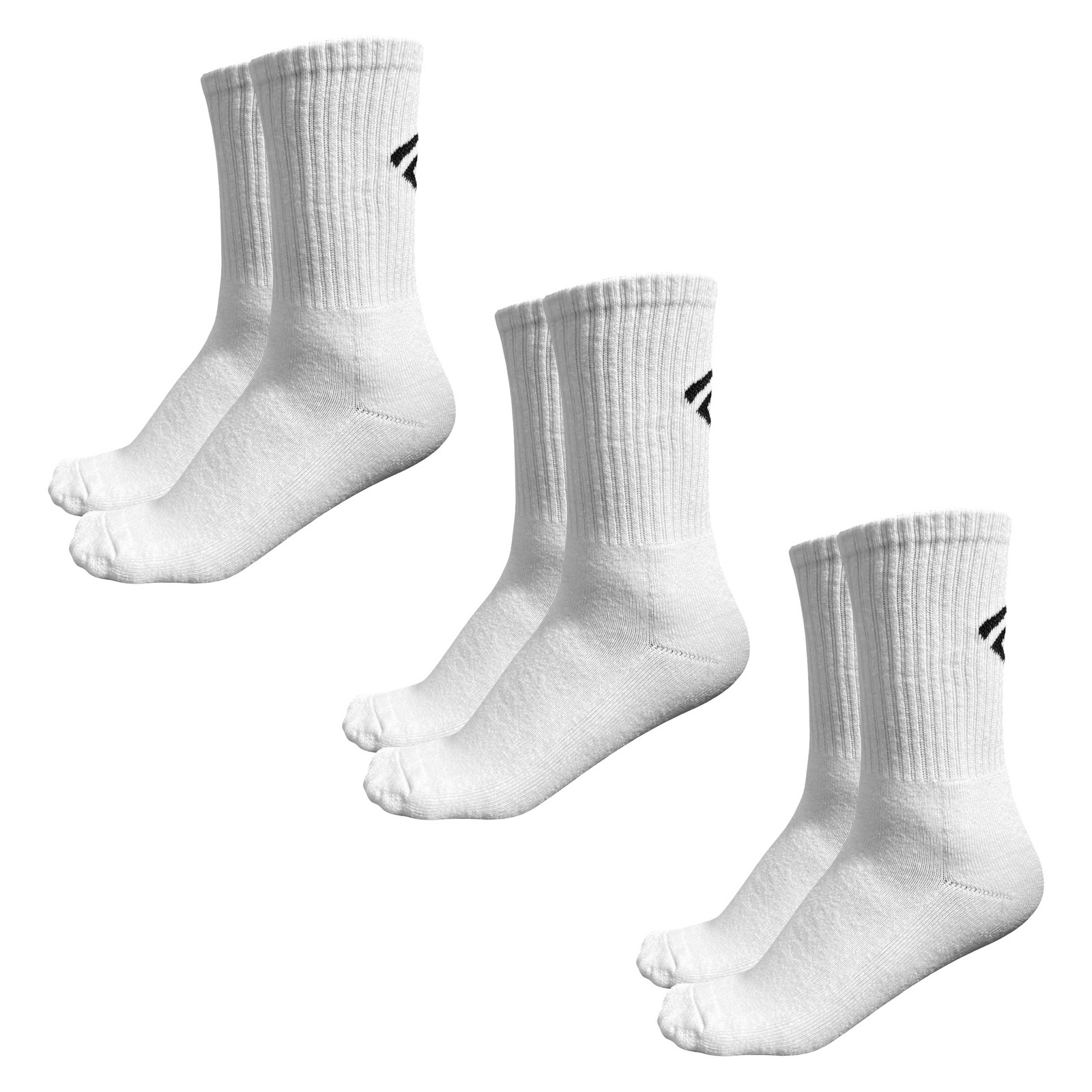 Forsize Ponožky dlouhé 1/2 lýtka 3 páry 42/47 EU FDPONDLWH3P001