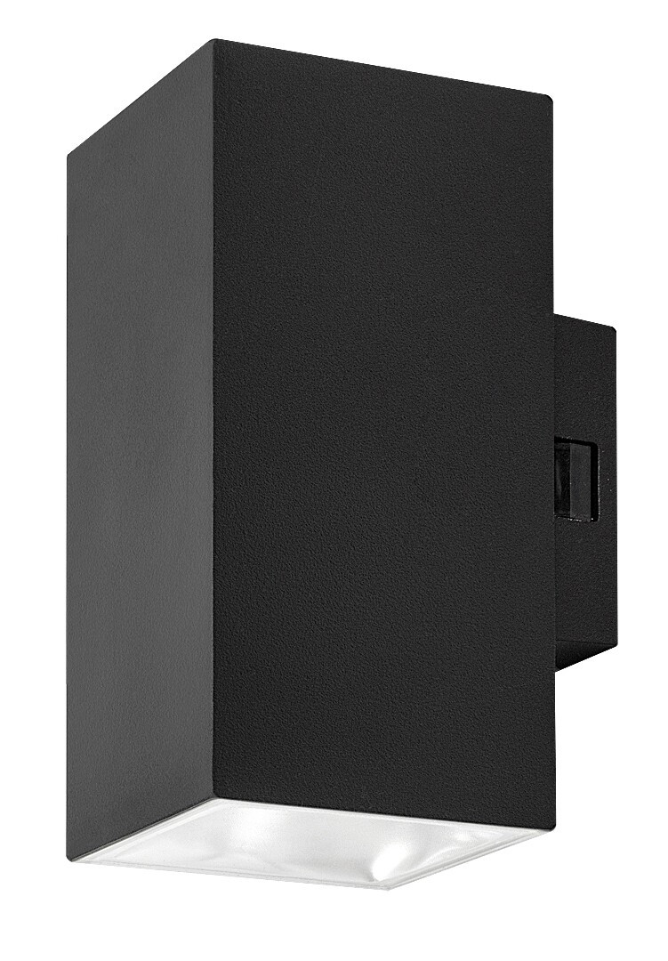 Rabalux Černé fasádní LED svítidlo Urfa Cube 18W IP65 CCT 77157