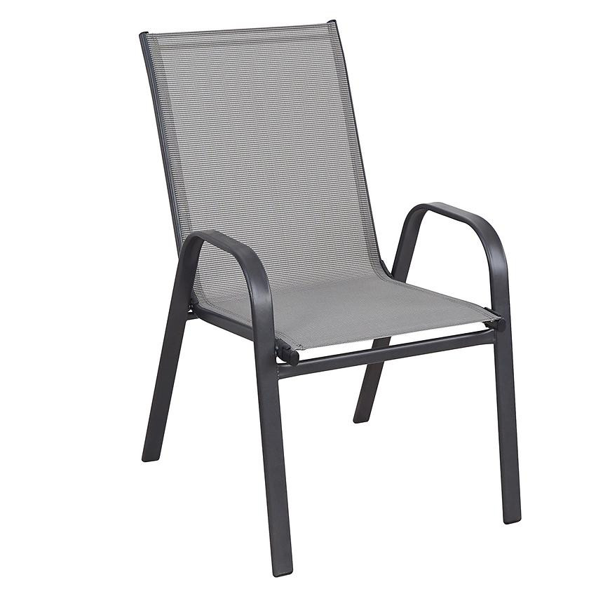 Zahradní židle Nadja šedá