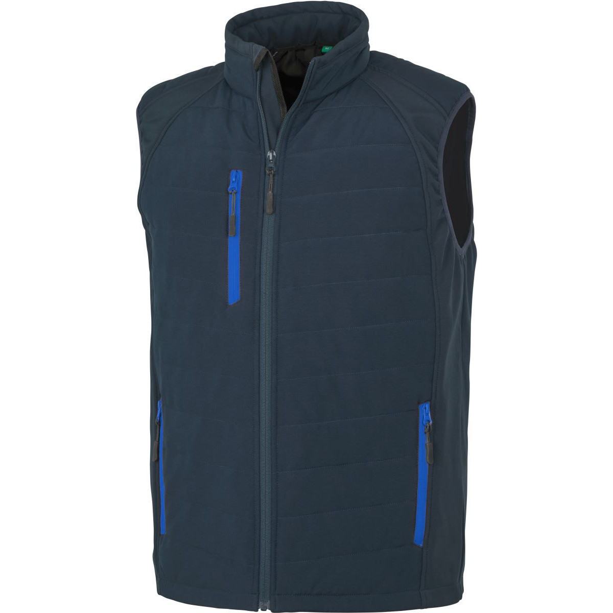 Vesta prošívaná Result Compass - navy-modrá, L