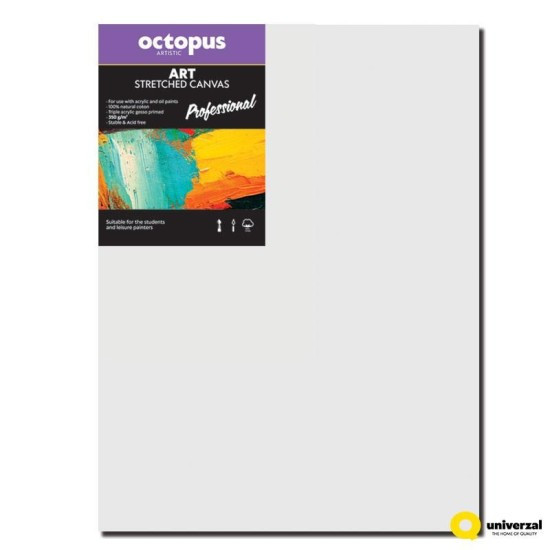 Octopus Malířské plátno OCTOPUS Professional - 40 x 50 cm - 350 g/m2