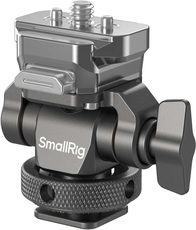 SmallRig 4888 HawkLock Quick Release Monitor Support with H21 Cold Shoe Mount