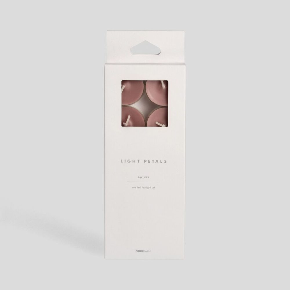 HOME & YOU Sada čajových svíček se sojovým voskem 
