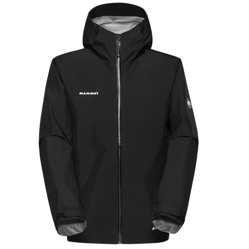 Mammut Outdoorová bunda Mammut Crater Light HS Hooded Jacket Men Černá