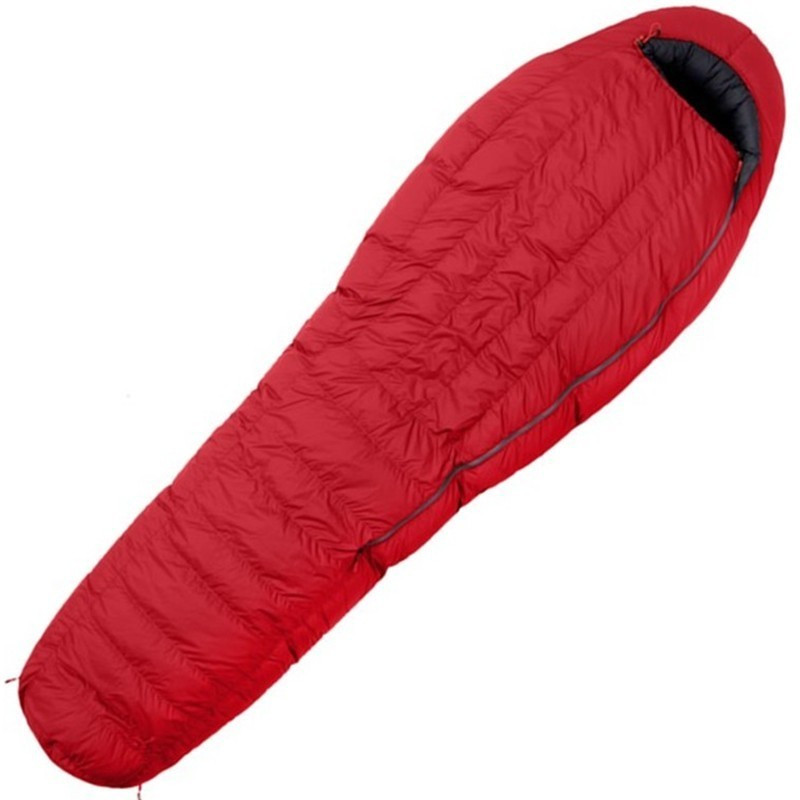 Warmpeace Polární spací pytel Warmpeace Horizont 1400 195 cm   vložka merino Mars red