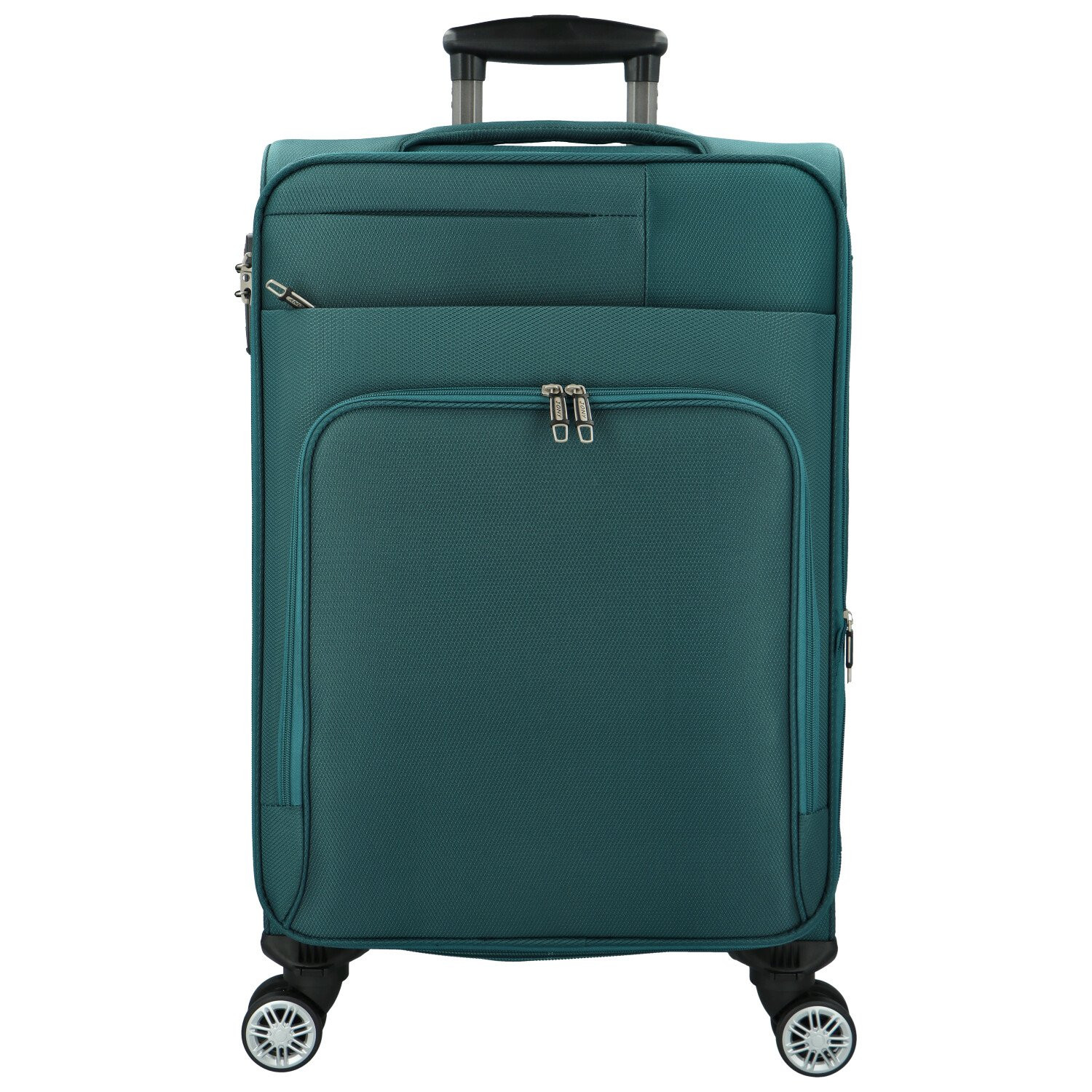 Látkový kufr Ameryx velikost M, tmavě zelený