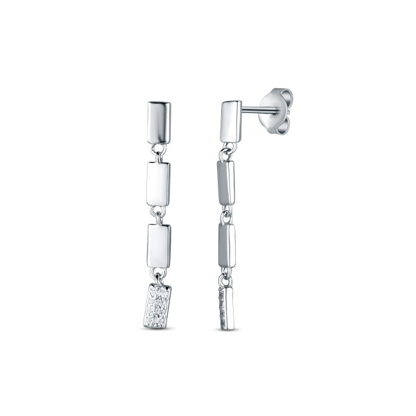 Náušnice se syntetickými kameny 136-596-536100-0000