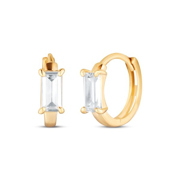 Náušnice se syntetickými kameny 236-308-047137 1.30g