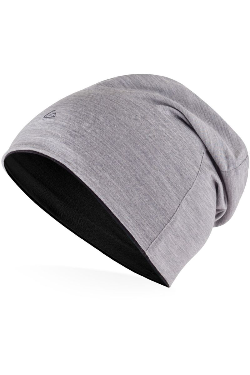 Lasting BONY 320g 8480 šedá čepice Velikost: S/M 8595067863719