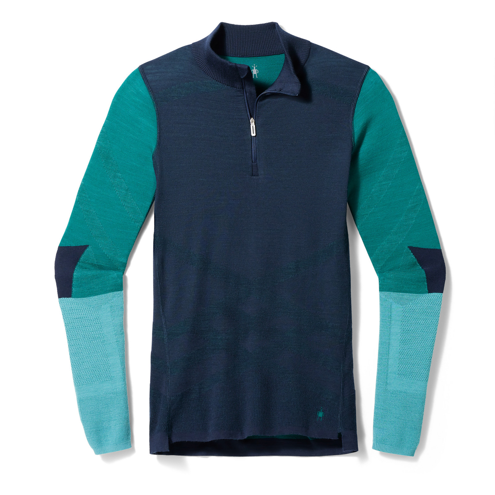 Smartwool W INTRKNT THRMLRN BL COLORBL 1/4 ZIP deep navy Velikost: S 196572866387