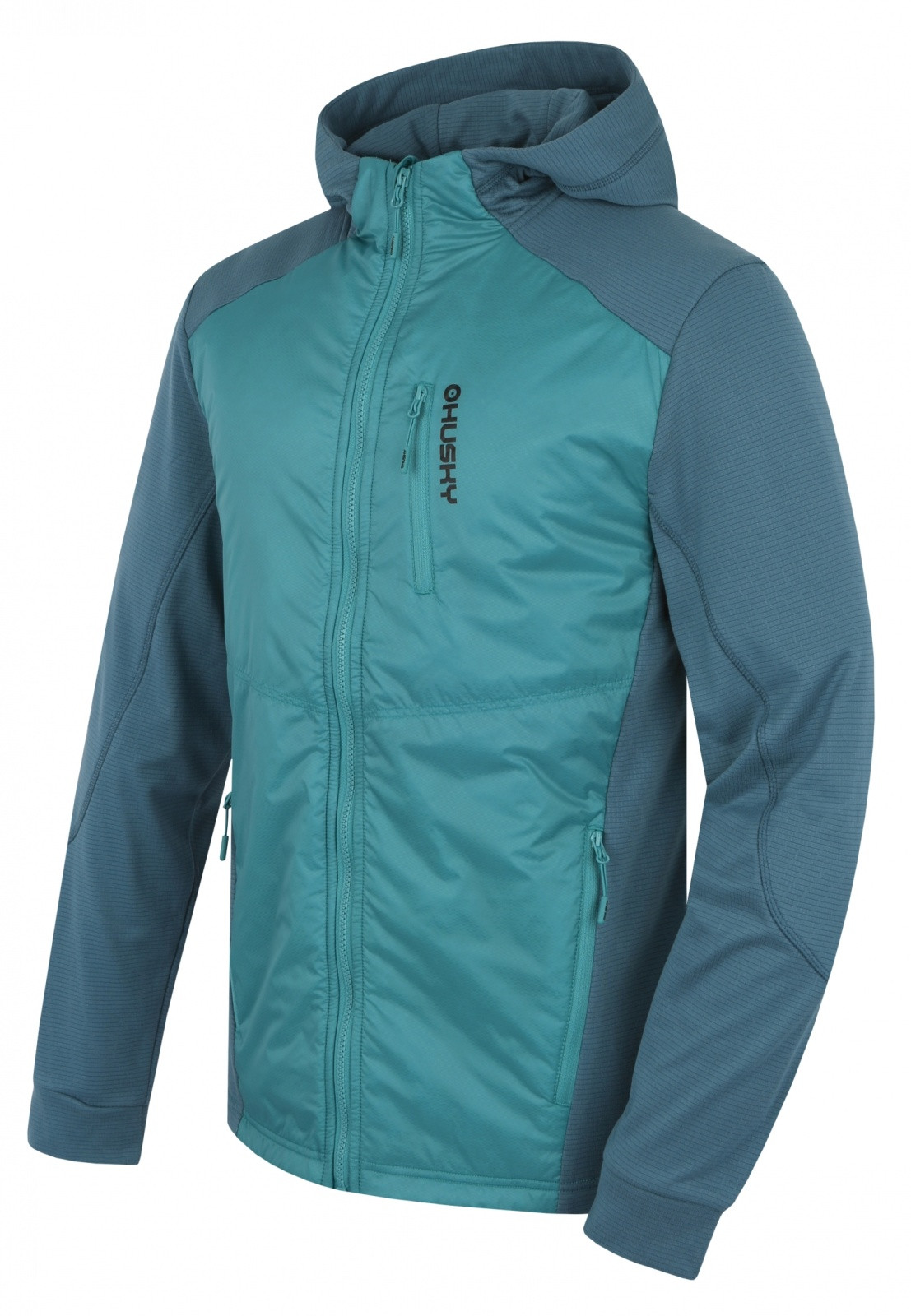 Husky Pánská mikina Any M turquoise Velikost: XXL