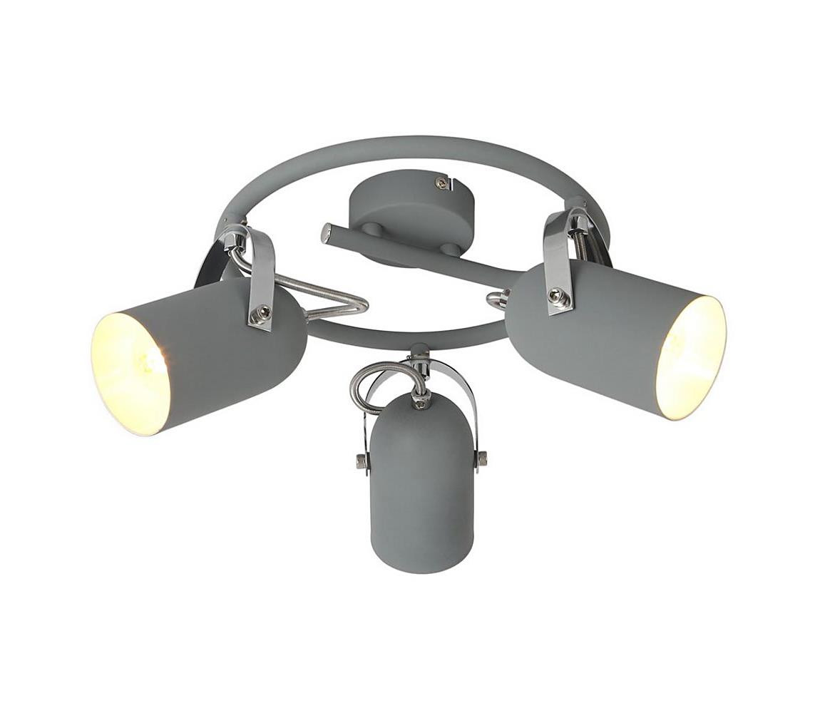 Bodové svítidlo GRAY 3xE14/40W/230V