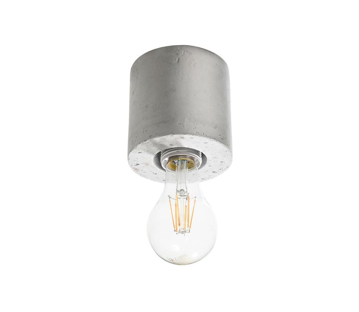 SL.0678 - Stropní svítidlo SALGADO 1xE27/60W/230V beton