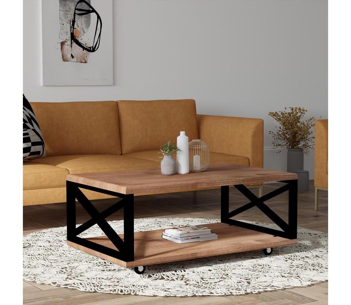 Konferenční stolek YUSO 42,5x98 cm borovice